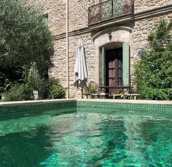 ペンション Chambres D Hotes Le Mas Des Fontaines