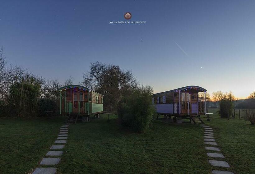 بنسيون Les Roulottes De La Brauderie