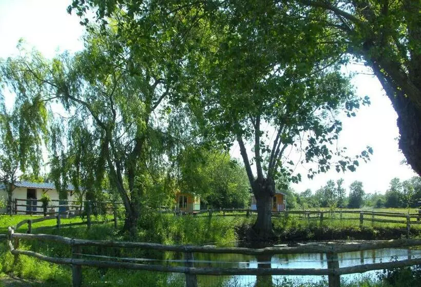 ペンション Les Roulottes De La Brauderie