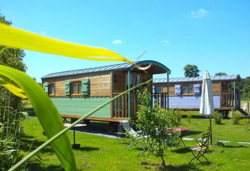 ペンション Les Roulottes De La Brauderie