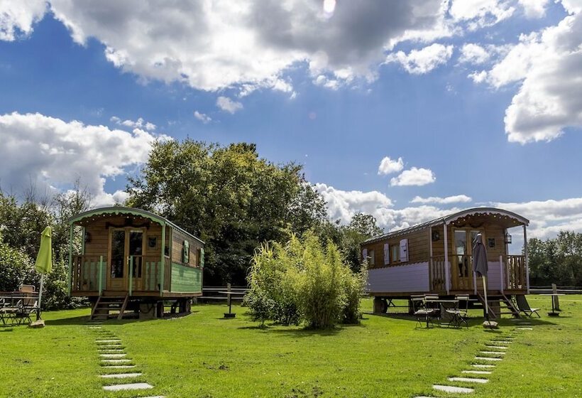 بنسيون Les Roulottes De La Brauderie