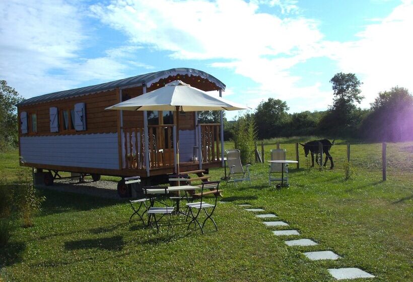 بنسيون Les Roulottes De La Brauderie