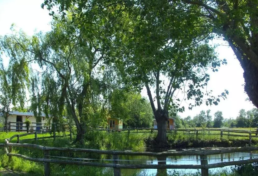 ペンション Les Roulottes De La Brauderie