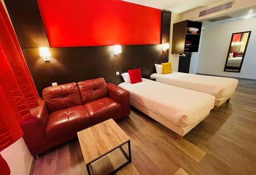 酒店 Hôtel Restaurant Kyriad Direct Dijon Nord Zenith Toison D Or