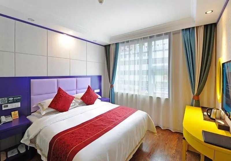 Hotelli Greentree Inn Guangyuan Lizhou West Road Business