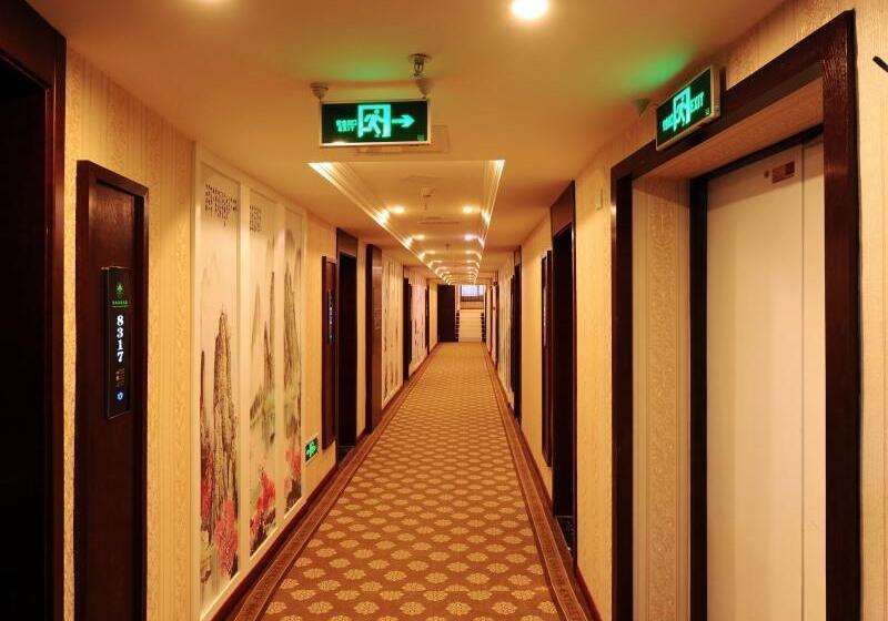 호텔 Greentree Inn Guangyuan Lizhou West Road Business