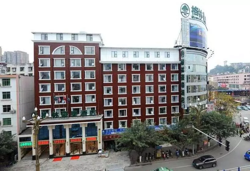Hotelli Greentree Inn Guangyuan Lizhou West Road Business