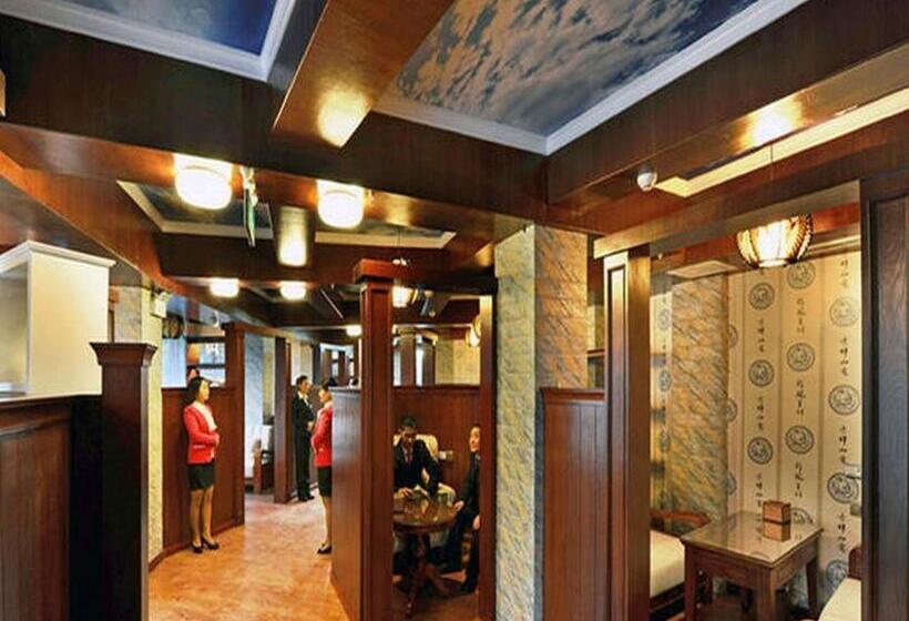 호텔 Greentree Inn Guangyuan Lizhou West Road Business