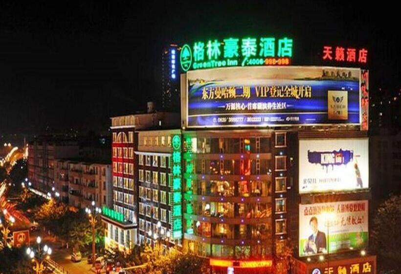 호텔 Greentree Inn Guangyuan Lizhou West Road Business