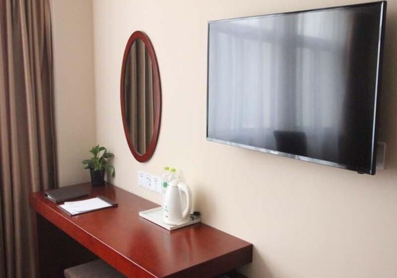 Otel Greentree Inn Liaocheng Linqing Haishan Building Express