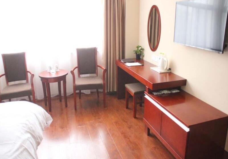 Otel Greentree Inn Liaocheng Linqing Haishan Building Express