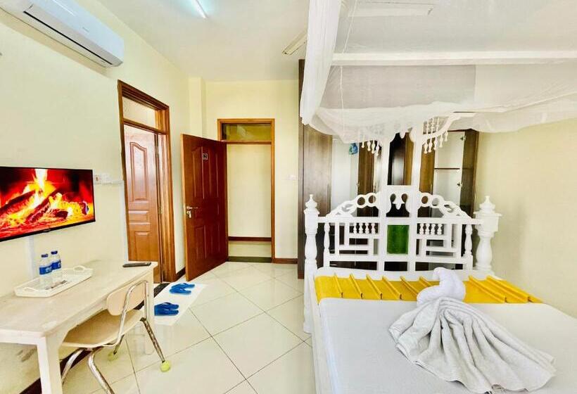 تختخواب و صبحانه Elna S Nyali   Seaview, Pool, High Speed Wi Fi & Hot Shower