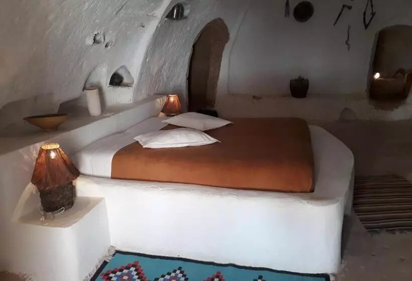 Aamiaismajoitus (B&B) Au Trait D Union Tijma Matmata