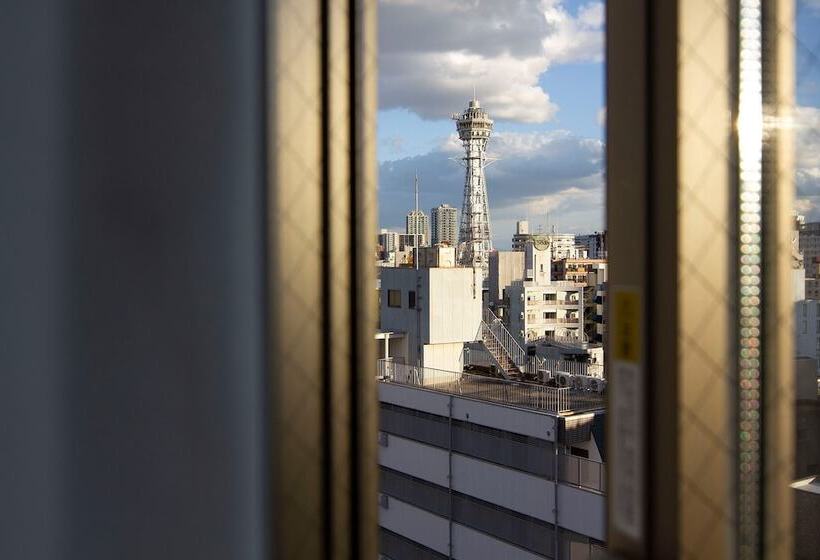 בית מלון כפרי Checkinn Osaka Shinimamiya