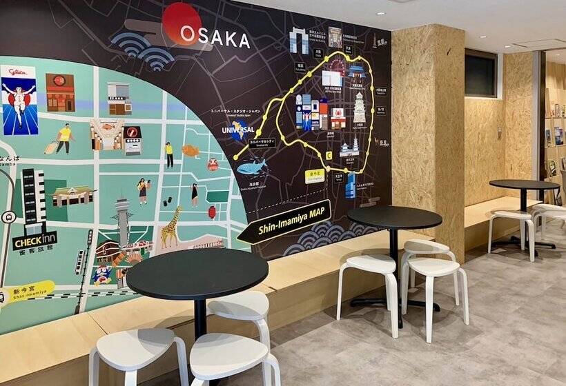 Отель Checkinn Osaka Shinimamiya