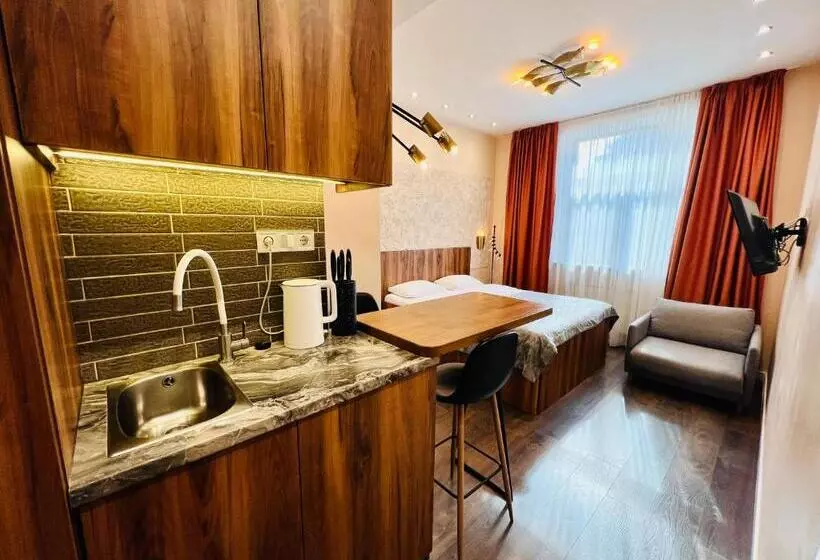 هتل Kyiv Panorama Apartments Near Gulliver
