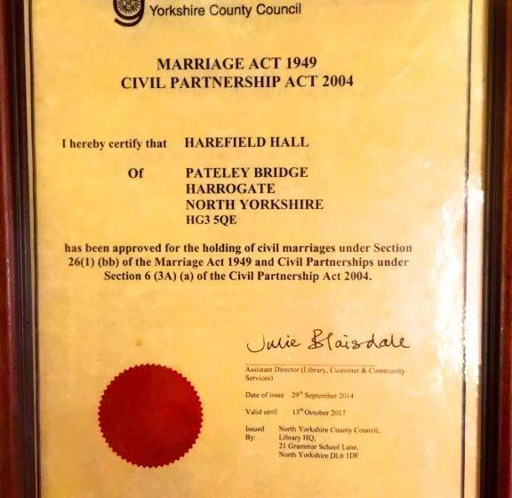 בית מלון כפרי Harefield Hall