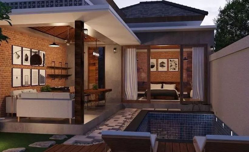 Aamiaismajoitus (B&B) La Isla Villas Bali