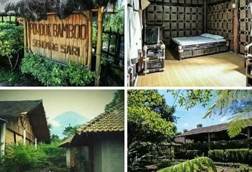 ペンション Pondok Bamboo Sendangsari