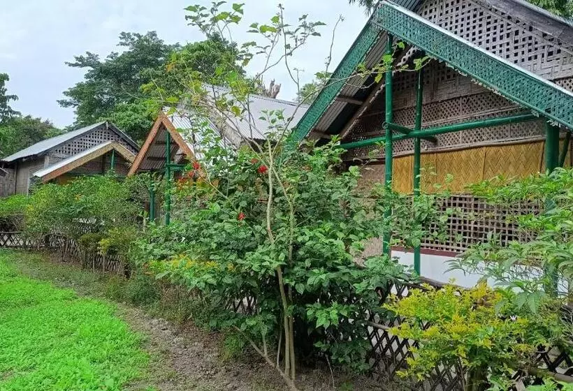 ペンション Jyoti Home Bamboo Garden Lodge