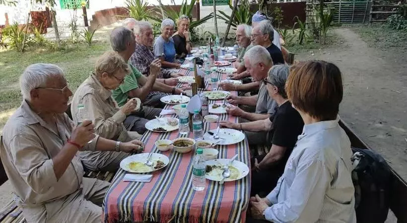ペンション Jyoti Home Bamboo Garden Lodge