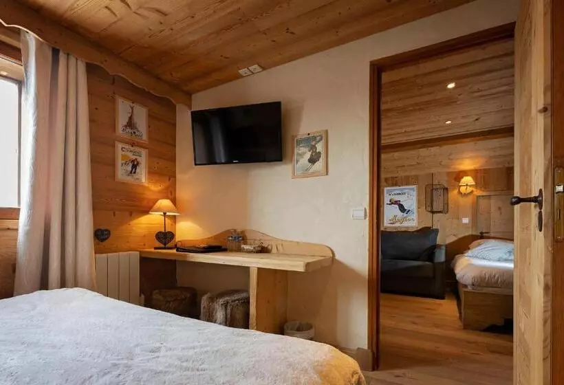 Отель Chalet Hôtel Du Mont Charvin & Spa