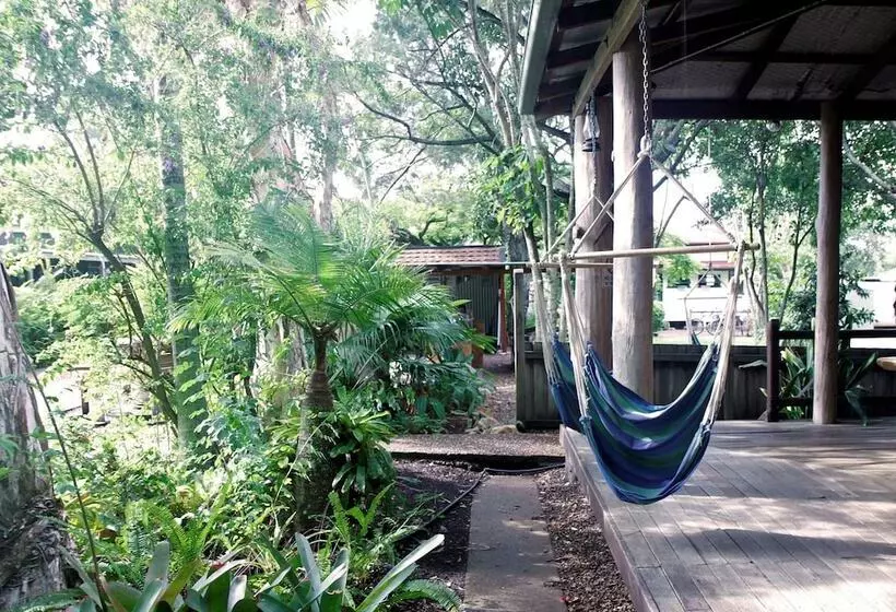 ホテル Woolshed Eco Lodge
