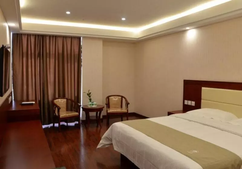 Hotelli Greentree Inn Yulin Jingbian County Minsheng Road