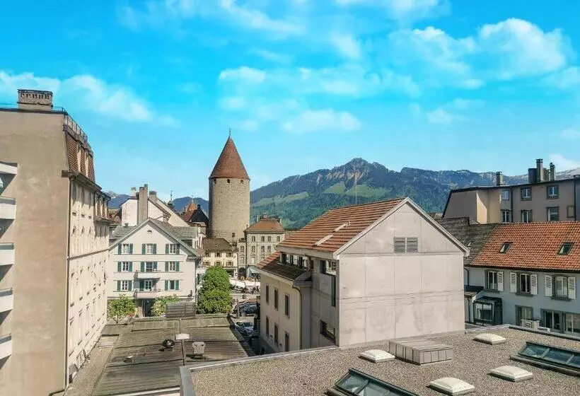 فندق Des Alpes Bulle Center