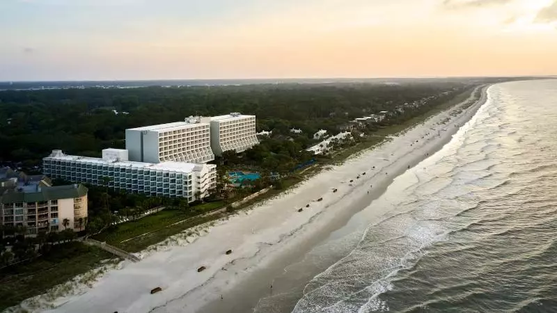 호텔 Hilton Beachfront Resort & Spa Hilton Head Island