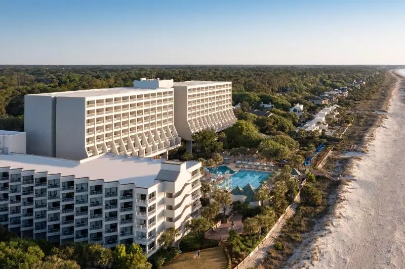 호텔 Hilton Beachfront Resort & Spa Hilton Head Island