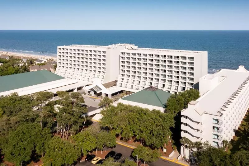 호텔 Hilton Beachfront Resort & Spa Hilton Head Island
