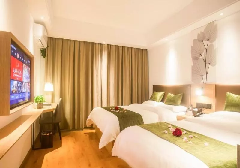 Hotelli Greentree Inn Haikou Haixiu Middle Road