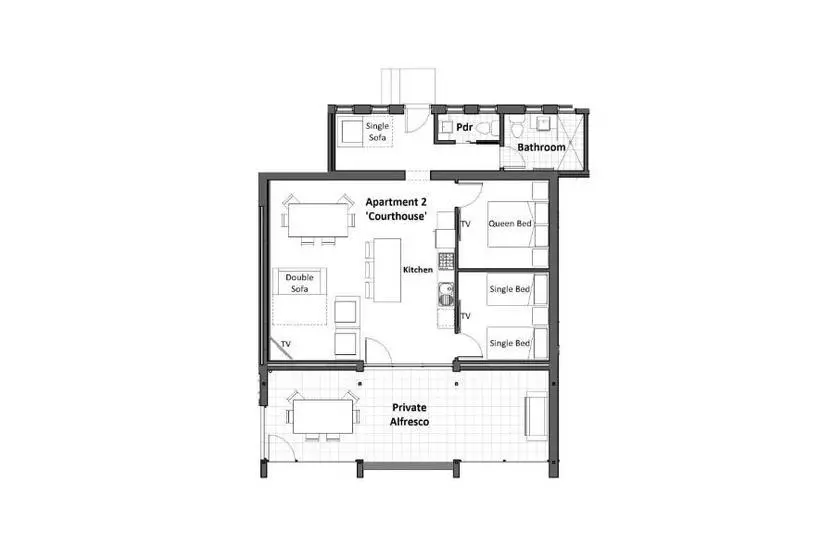 Loxton Courthouse Apartments