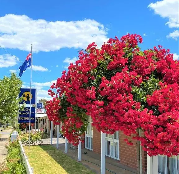 モーテル Jolly Swagman Motor Inn Euroa