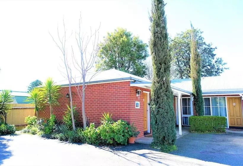 モーテル Jolly Swagman Motor Inn Euroa