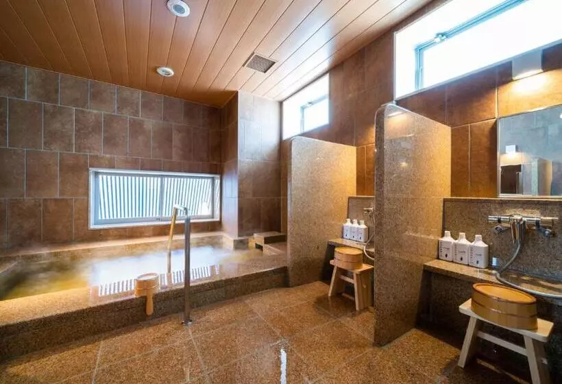 Super Hotel Yamagata Sakurambo Higashine Station Front