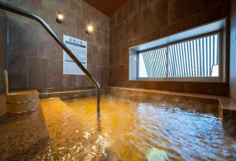 Super Hotel Yamagata Sakurambo Higashine Station Front