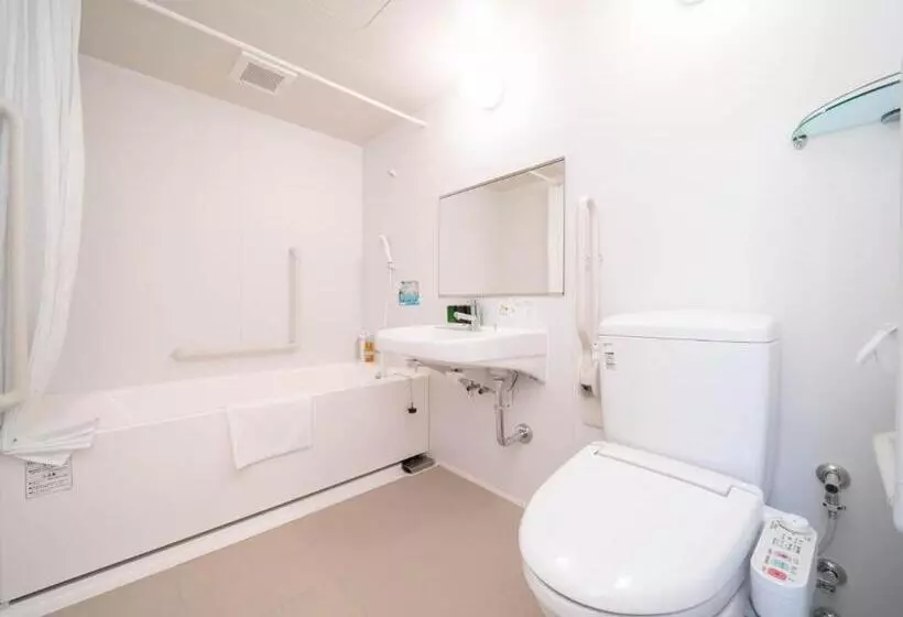 Super Hotel Yamagata Sakurambo Higashine Station Front