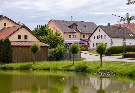 Retkeilymaja Gasthof Krone Ochsenfeld