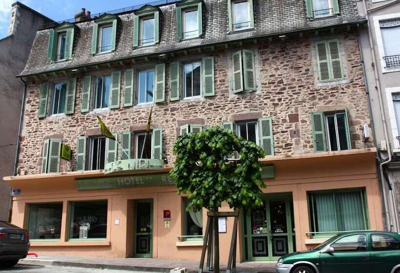 酒店 Logis Hôtel Du Midi   Rodez Centre Ville