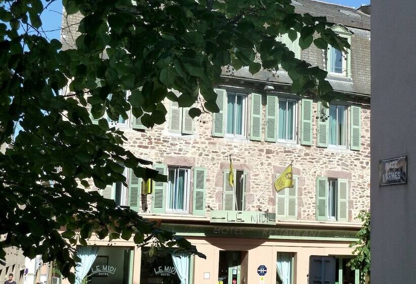 ホテル Logis Hôtel Du Midi   Rodez Centre Ville