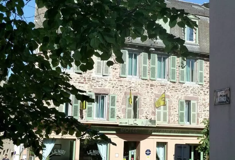 Hotel Logis Hôtel Du Midi   Rodez Centre Ville