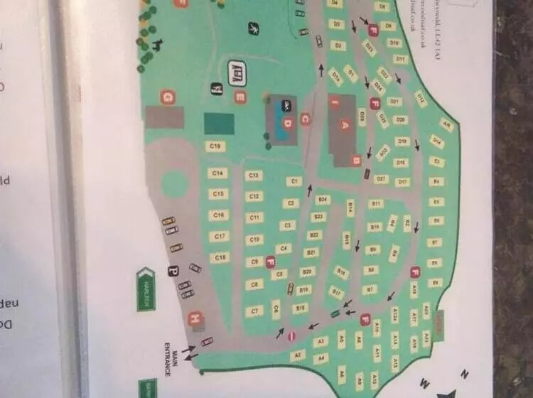 استراحتگاه A11 Hendre Coed Isaf Static Caravan