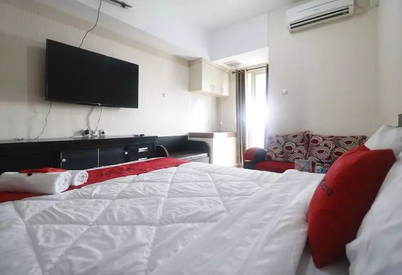 پانسیون Redliving Apartemen Green Lake View Ciputat   Mpo Yani Rooms Tower E With Fast Wifi