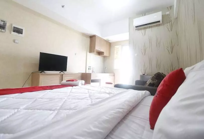پانسیون Redliving Apartemen Green Lake View Ciputat   Mpo Yani Rooms Tower E With Fast Wifi