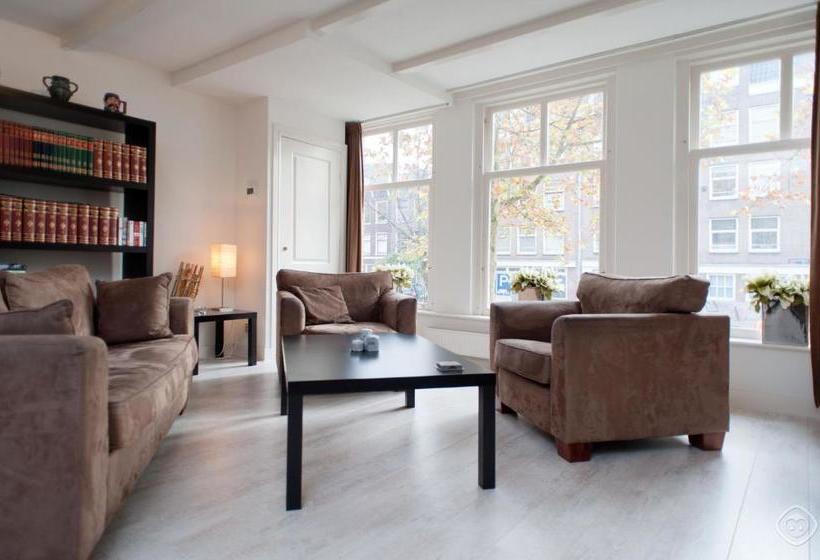 ベッドアンドブレックファースト Lijnbaan Canal View Apartment