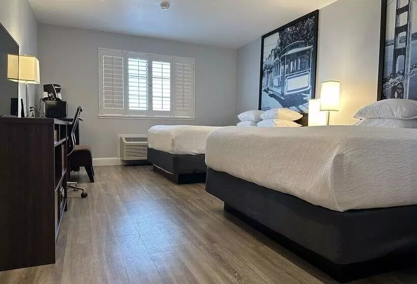 בית מלון כפרי Skye San Francisco Airport Sfo Free Shuttle!