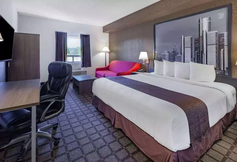 فندق على الطريق Super 8 By Wyndham Ambassador Bridge Windsor On