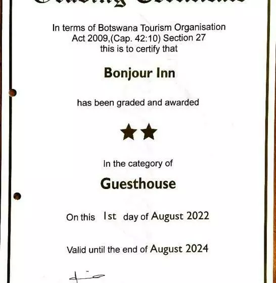 پانسیون Bonjour Inn Palapye